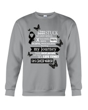 melanoma-cancer-black-STUCK Crewneck Sweatshirt thumbnail