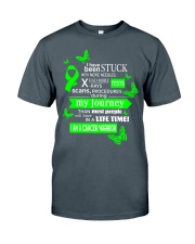 nonhodgkins-lymphoma-limegreen-stuck Classic T-Shirt front