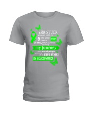 nonhodgkins-lymphoma-limegreen-stuck Ladies T-Shirt thumbnail