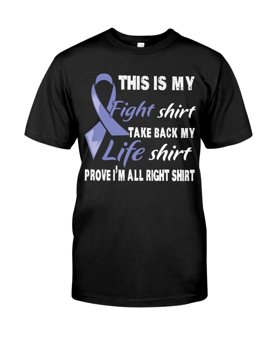 esophageal-cancer-periwinkle-myshirt Classic T-Shirt