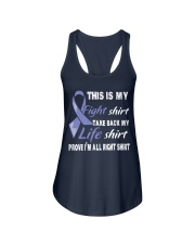 esophageal-cancer-periwinkle-myshirt Ladies Flowy Tank thumbnail