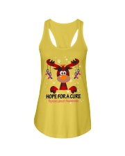thyroid-cancer-teal-blue-pink-hfac Ladies Flowy Tank thumbnail