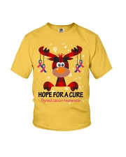 thyroid-cancer-teal-blue-pink-hfac Youth T-Shirt thumbnail