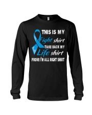 prostate-cancer-light-blue-myshirt Long Sleeve Tee thumbnail