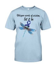 colon-cancer-darkblue-letitbe Classic T-Shirt front
