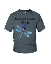 colon-cancer-darkblue-letitbe Youth T-Shirt thumbnail