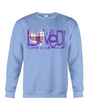 leiomyosarcoma-purple-loved Crewneck Sweatshirt thumbnail