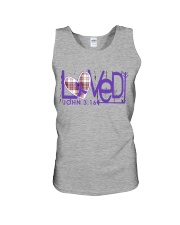 leiomyosarcoma-purple-loved Unisex Tank thumbnail