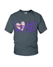 leiomyosarcoma-purple-loved Youth T-Shirt thumbnail