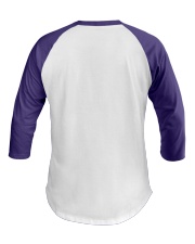 leiomyosarcoma-purple-loved Baseball Tee back