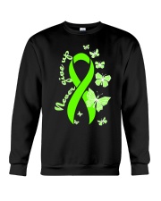 nonhodgkins-lymphoma-limegreen-never Crewneck Sweatshirt thumbnail