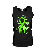 nonhodgkins-lymphoma-limegreen-never Unisex Tank thumbnail