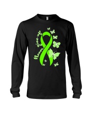 nonhodgkins-lymphoma-limegreen-never Long Sleeve Tee thumbnail