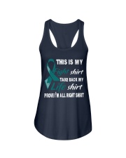 ovarian-cancer-teal-myshirt Ladies Flowy Tank thumbnail