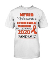 leukemia-orange-npan Classic T-Shirt front