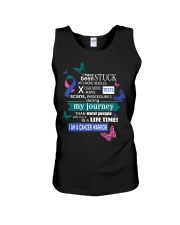 thyroid-cancer-pink-teal-blue-STUCK Unisex Tank thumbnail
