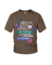 thyroid-cancer-pink-teal-blue-STUCK Youth T-Shirt thumbnail