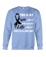 melanoma-black-myshirt Crewneck Sweatshirt thumbnail