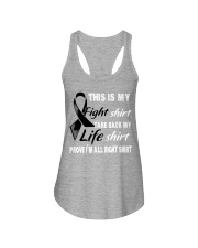 melanoma-black-myshirt Ladies Flowy Tank thumbnail
