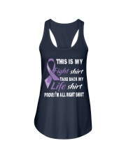 hodgkins-lymphoma-violet-myshirt Ladies Flowy Tank thumbnail