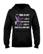 hodgkins-lymphoma-violet-myshirt Hooded Sweatshirt thumbnail