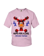 colon-cancer-darkblue-hfac Youth T-Shirt thumbnail