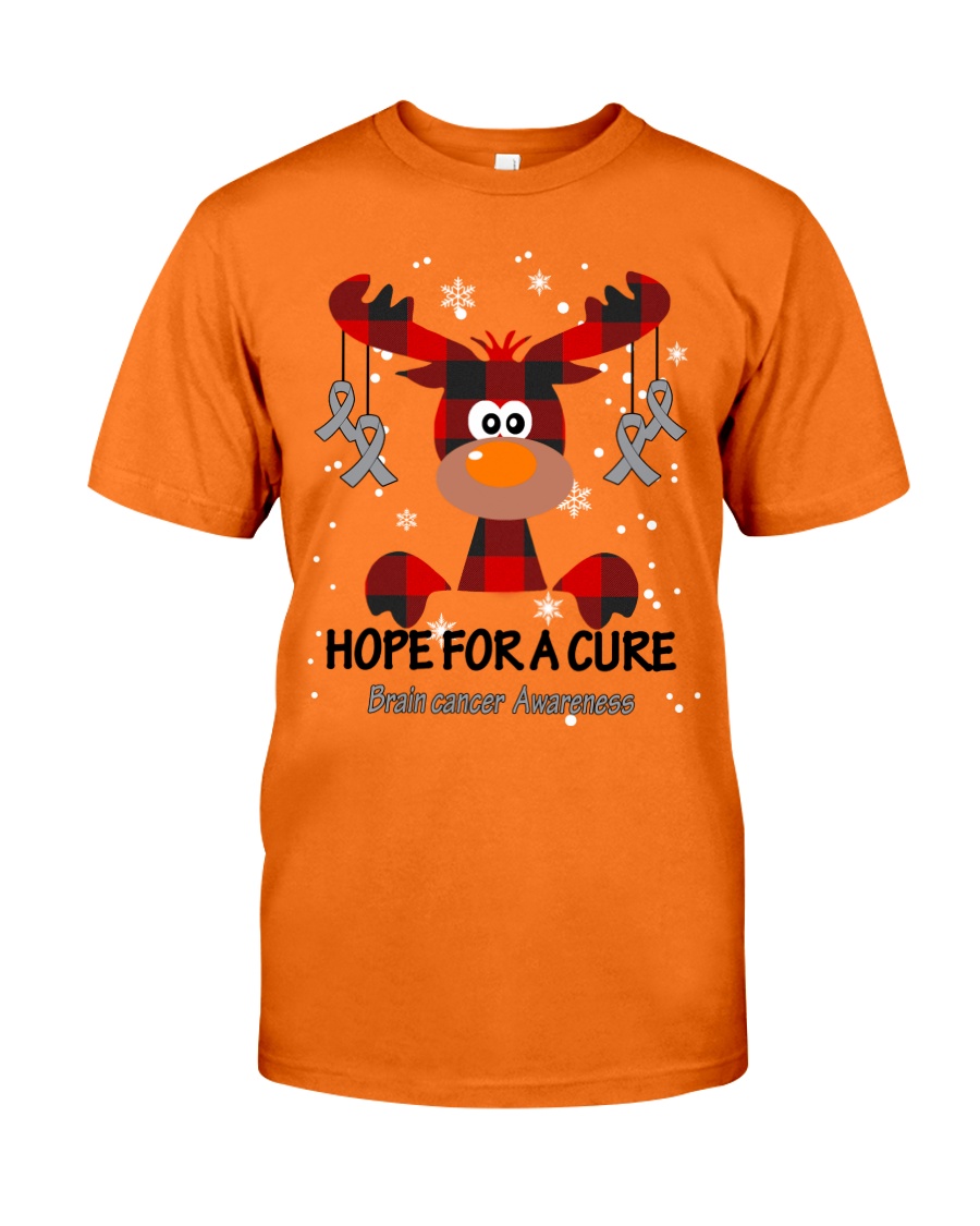 brain-cancer-grey-hfac Classic T-Shirt