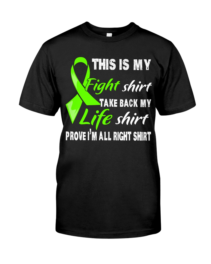 nonhodgkins-lymphoma-limegreen-myshirt Classic T-Shirt
