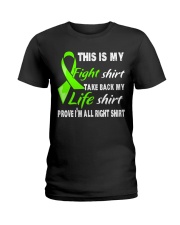 nonhodgkins-lymphoma-limegreen-myshirt Ladies T-Shirt thumbnail