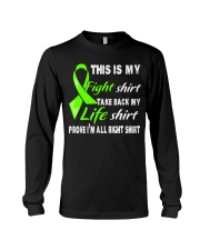 nonhodgkins-lymphoma-limegreen-myshirt Long Sleeve Tee thumbnail