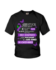 anal-cancer-purple-green-stuck Youth T-Shirt thumbnail