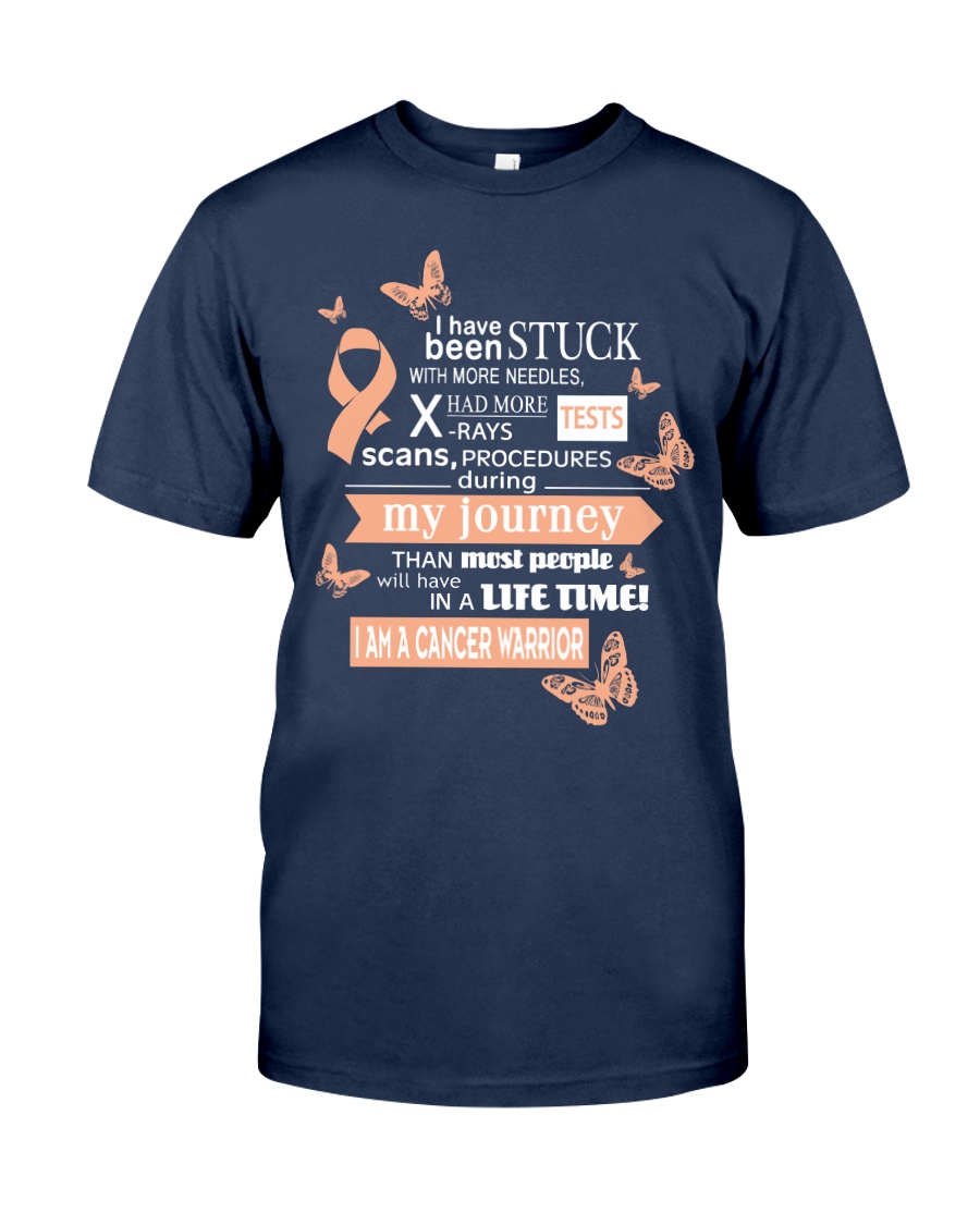uterine-cancer-peach-STUCK Classic T-Shirt