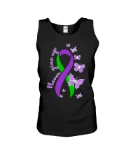 anal-cancer-purple-green-never Unisex Tank thumbnail
