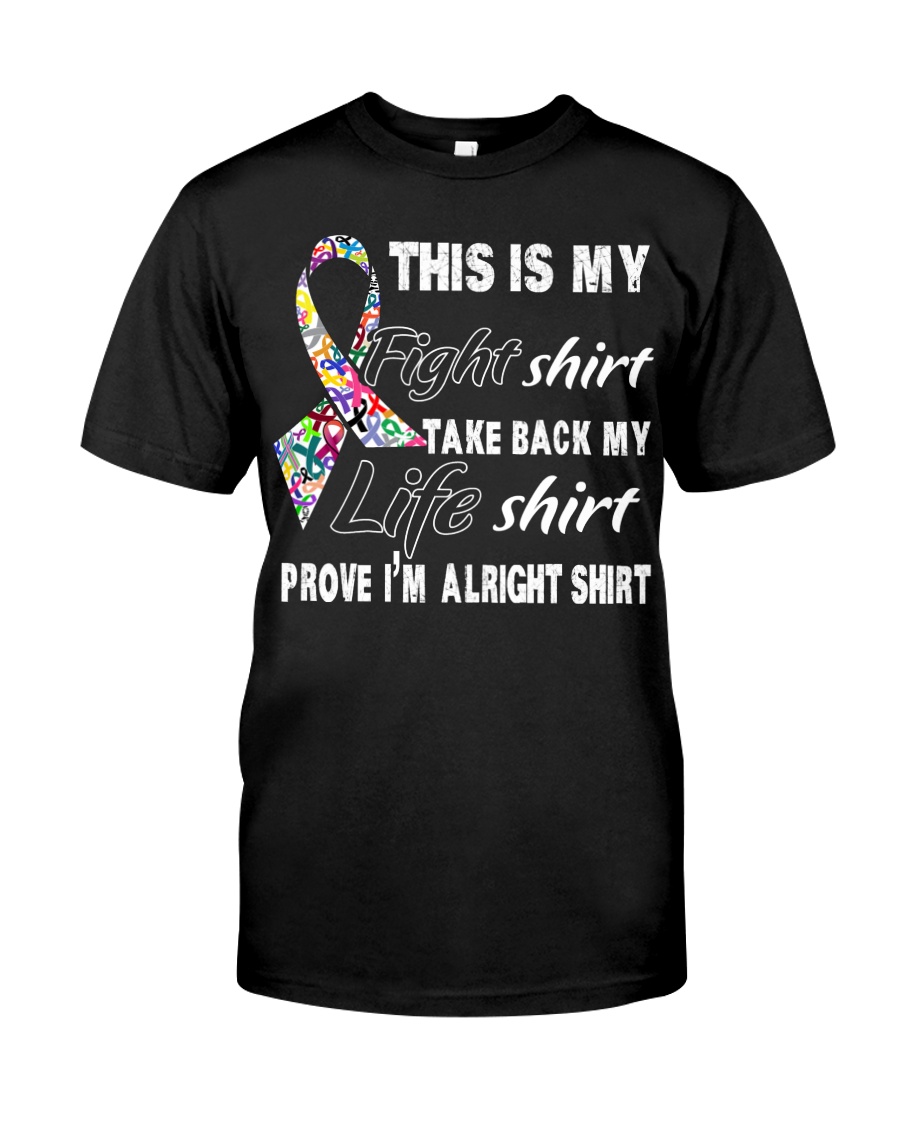full-ribbon-colors-myshirt Classic T-Shirt