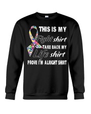 full-ribbon-colors-myshirt Crewneck Sweatshirt thumbnail