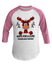 carcinoid-cancer-zebra-stripes-hfac Baseball Tee thumbnail