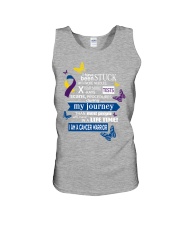bladder-cancer-marigold-blue-purple-stuck1 Unisex Tank thumbnail
