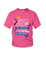 bladder-cancer-marigold-blue-purple-stuck1 Youth T-Shirt thumbnail