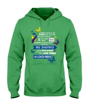 bladder-cancer-marigold-blue-purple-stuck1 Hooded Sweatshirt thumbnail