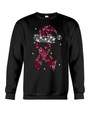 multiple-myeloma-burgundy-xmash Crewneck Sweatshirt thumbnail