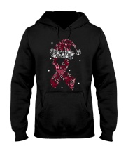 multiple-myeloma-burgundy-xmash Hooded Sweatshirt thumbnail