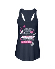 breastlung-cancer-warrior-pink-white-stuck Ladies Flowy Tank thumbnail