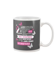 breastlung-cancer-warrior-pink-white-stuck Mug thumbnail