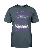 Pancreatic-cancer-purple Classic T-Shirt front