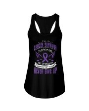 Pancreatic-cancer-purple Ladies Flowy Tank thumbnail