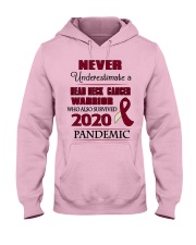 head-neck-cancer-burgundy-ivory-npan Hooded Sweatshirt thumbnail