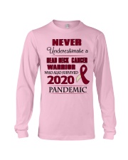head-neck-cancer-burgundy-ivory-npan Long Sleeve Tee thumbnail