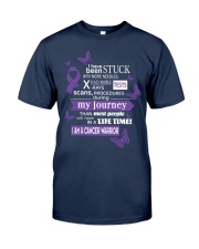 pancreatic-cancer-purple-STUCK Classic T-Shirt front