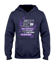 pancreatic-cancer-purple-STUCK Hooded Sweatshirt thumbnail