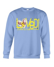 bone-cancer-yellow-loved Crewneck Sweatshirt thumbnail